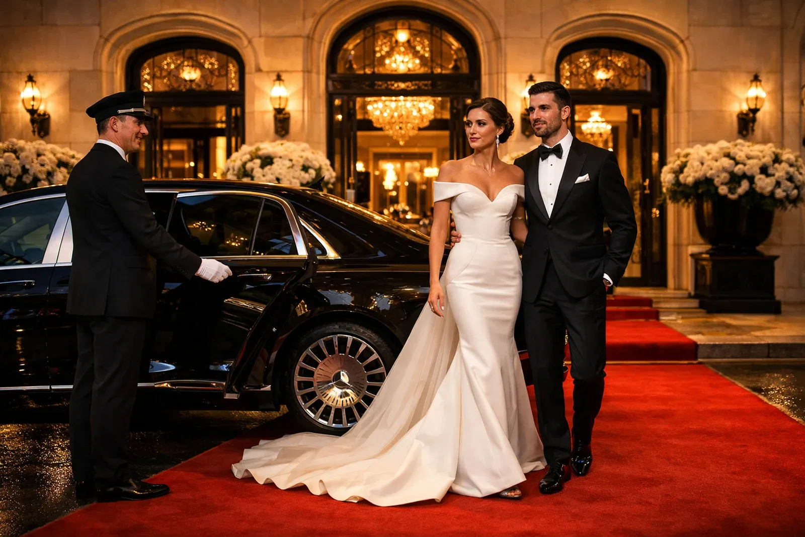 Luxury Wedding Chauffeur Paris